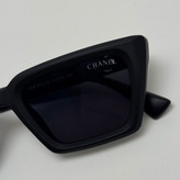 عینک آفتابی زنانه شنل CHANEL تمام مشکی کد رفرنس 1108 - کیفیت مستر - لولا دوبل