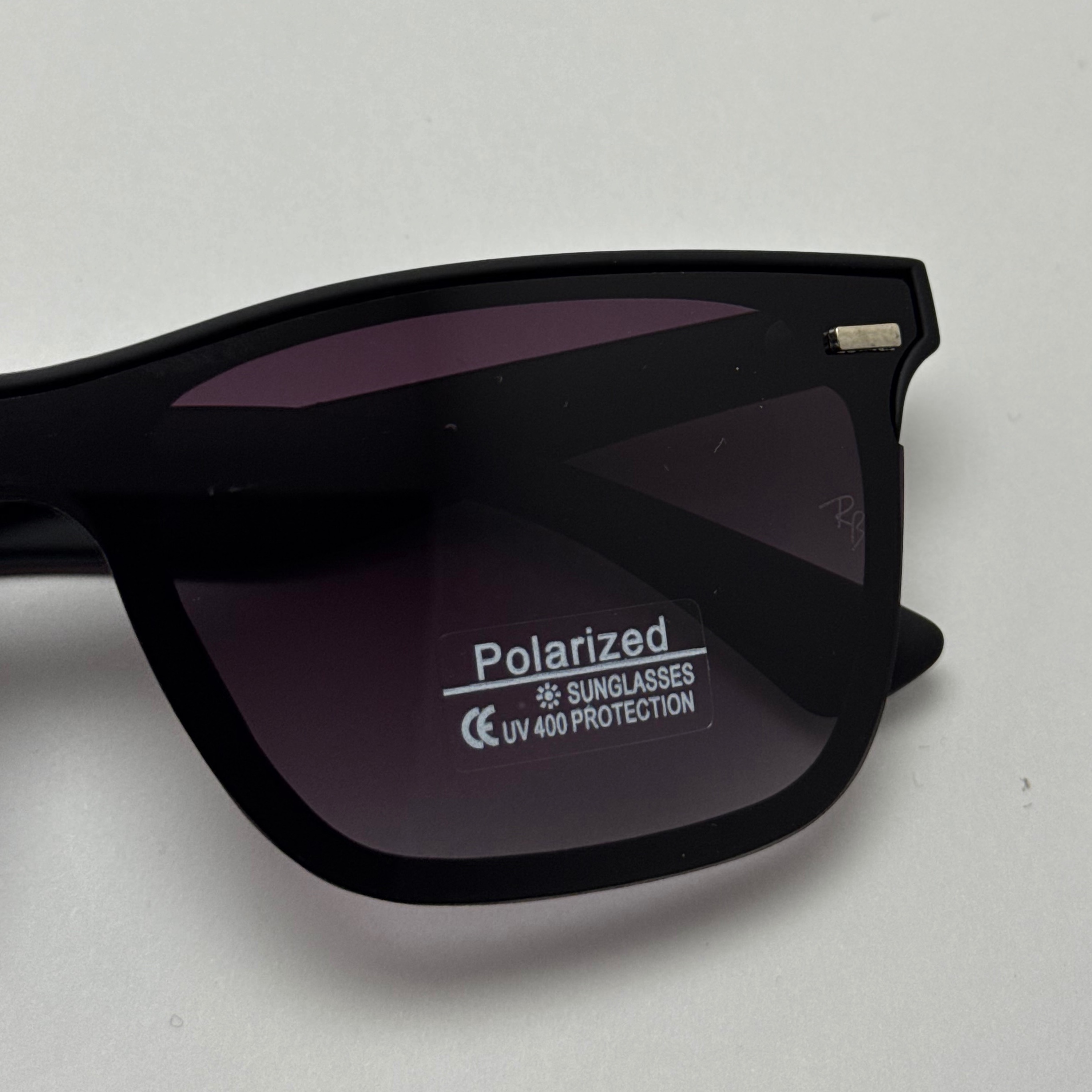 عینک آفتابی پلاریزه ریبن rayban تمام مشکی کد p2222