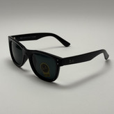 عینک آفتابی ریبن ویفرر شیشه سنگ تمام مشکی به همراه پک کامل ریبن Rayban WAYFARER RB 0502S