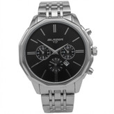 ساعت مردانه استیل صفحه مشکی بلیزر طرح سه موتور رفرانس 3139