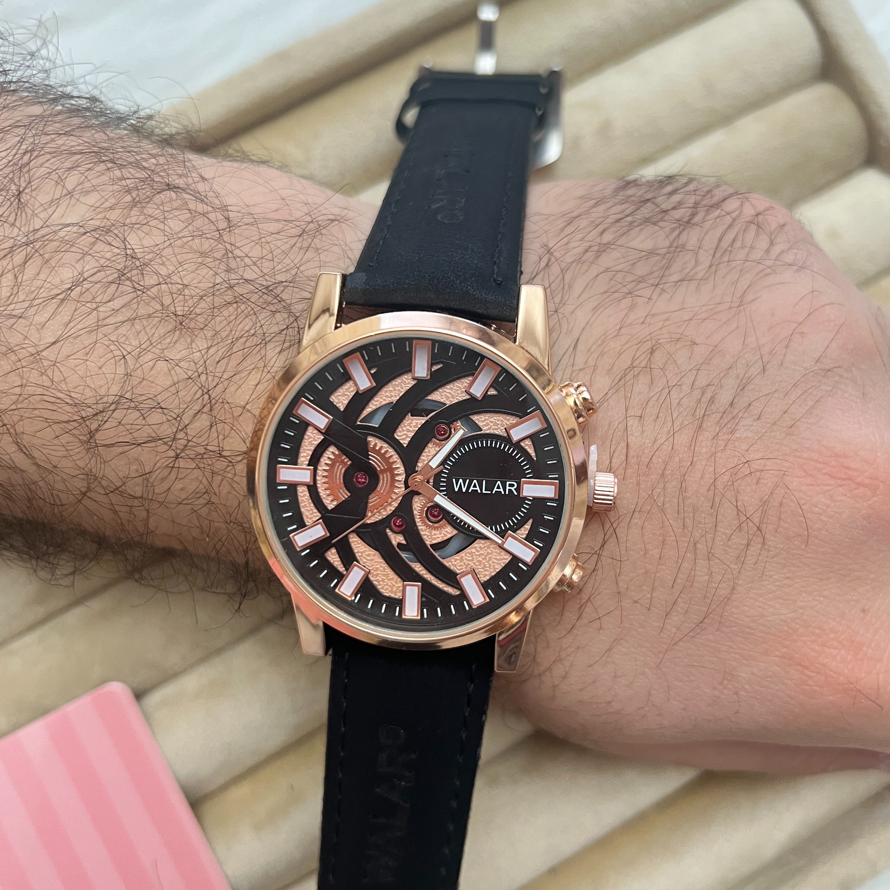 ساعت لوکس اورجینال والار طرح مونت بلان MONT BLANC طرح 1008
