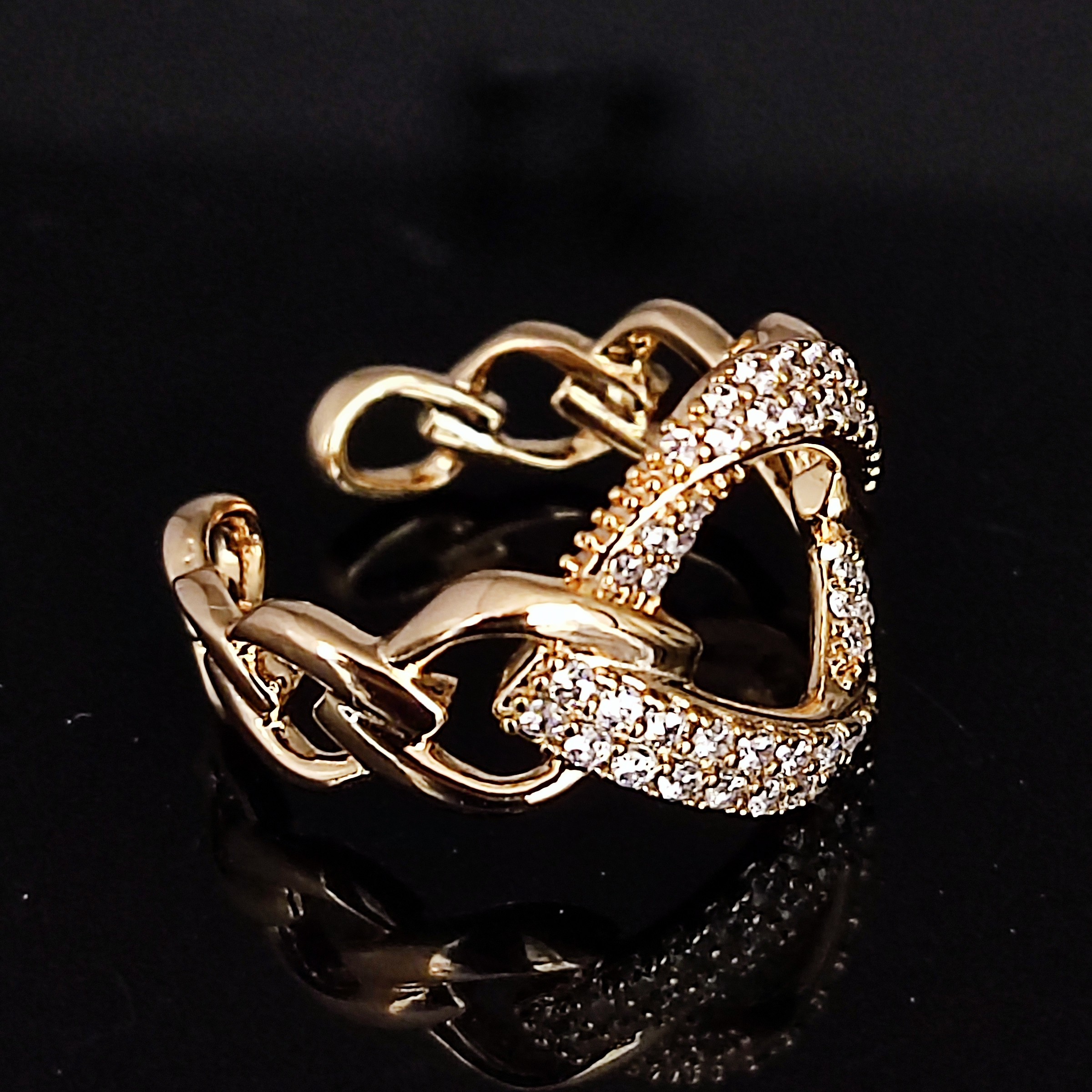 انگشتر کارتیر نگین دار ژوپینگ،انگشتر ژوپینگ کارتیر نگین دار ،انگشتر زنانه کارتیر ژوپینگ نگین دار