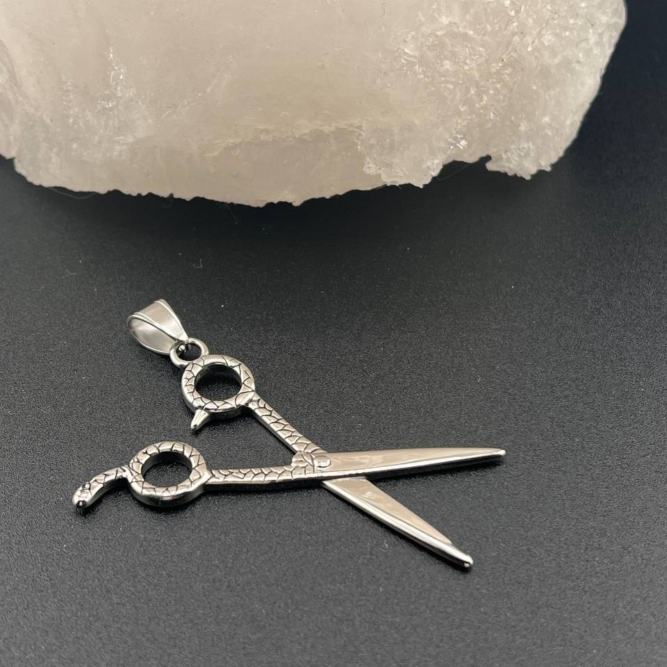 زنجیر و آویز پلاک استیل مردانه طرح وایکینگ رنگ ثابت تنوع طرح کد ki
