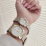 ساعت مچی زنانه و مردانه تک کاسیو استیل تاریخدار حک موتور ژاپن مارک معروف CASIO نمونه درجه یک ارسال رایگان