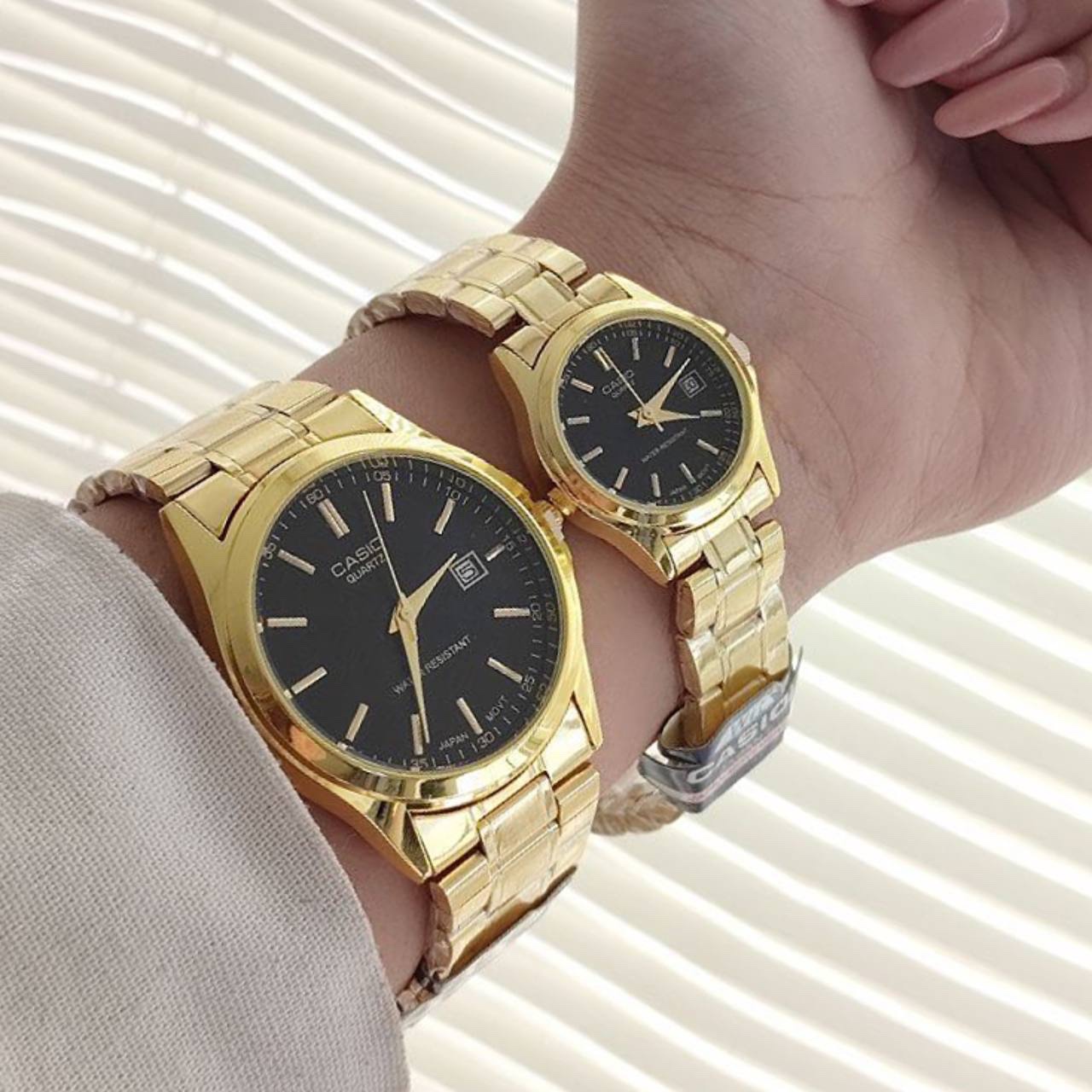 ست ساعت زنانه و مردانه کاسیو موتور ژاپن ارسال رایگان قیمت ست