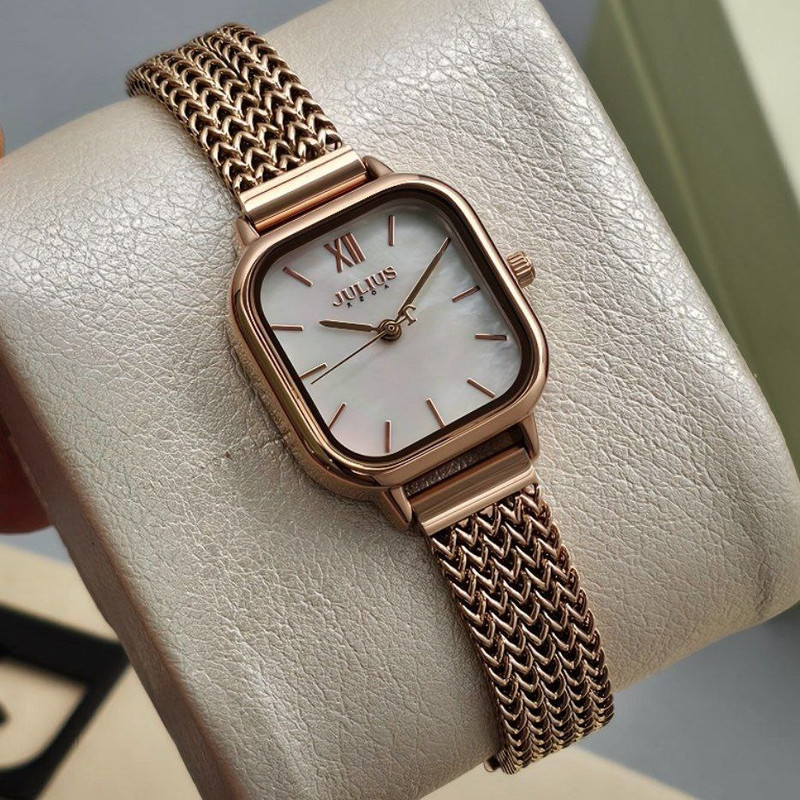 ساعت مچی عقربهای کوارتز زنانه جولیوس مدل JA-1405A