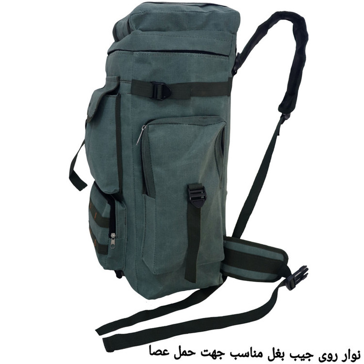 کوله پشتی کوهنوردی 65 لیتری مدل Army bl