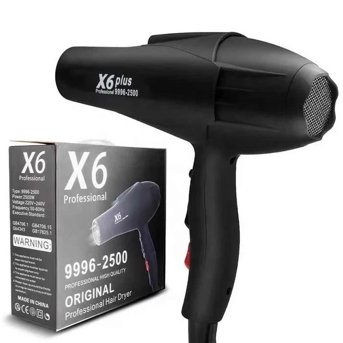 سشوار x6فیلیپس/فوق حرفه ای/موتورقوی وارداتی/باگارانتی طلایی/اقساطی