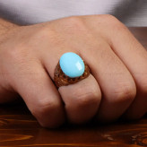نگین فیروزه عجمی کد 29854