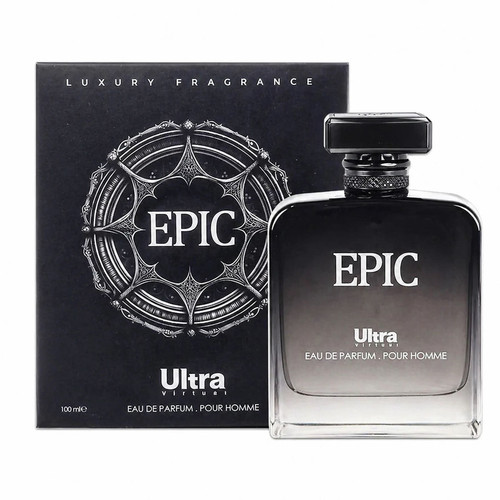 ادو پرفیوم مردانه اولترا ویرچوآل مدل Epic با رایحه گرم حجم 100 میلی لیتر
