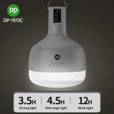 چراغ شارژی کمپینگ 38 وات دی پی DP-7813c لامپ روشنایی اضطراری آویزی 7813 ( گناوه مارکت )