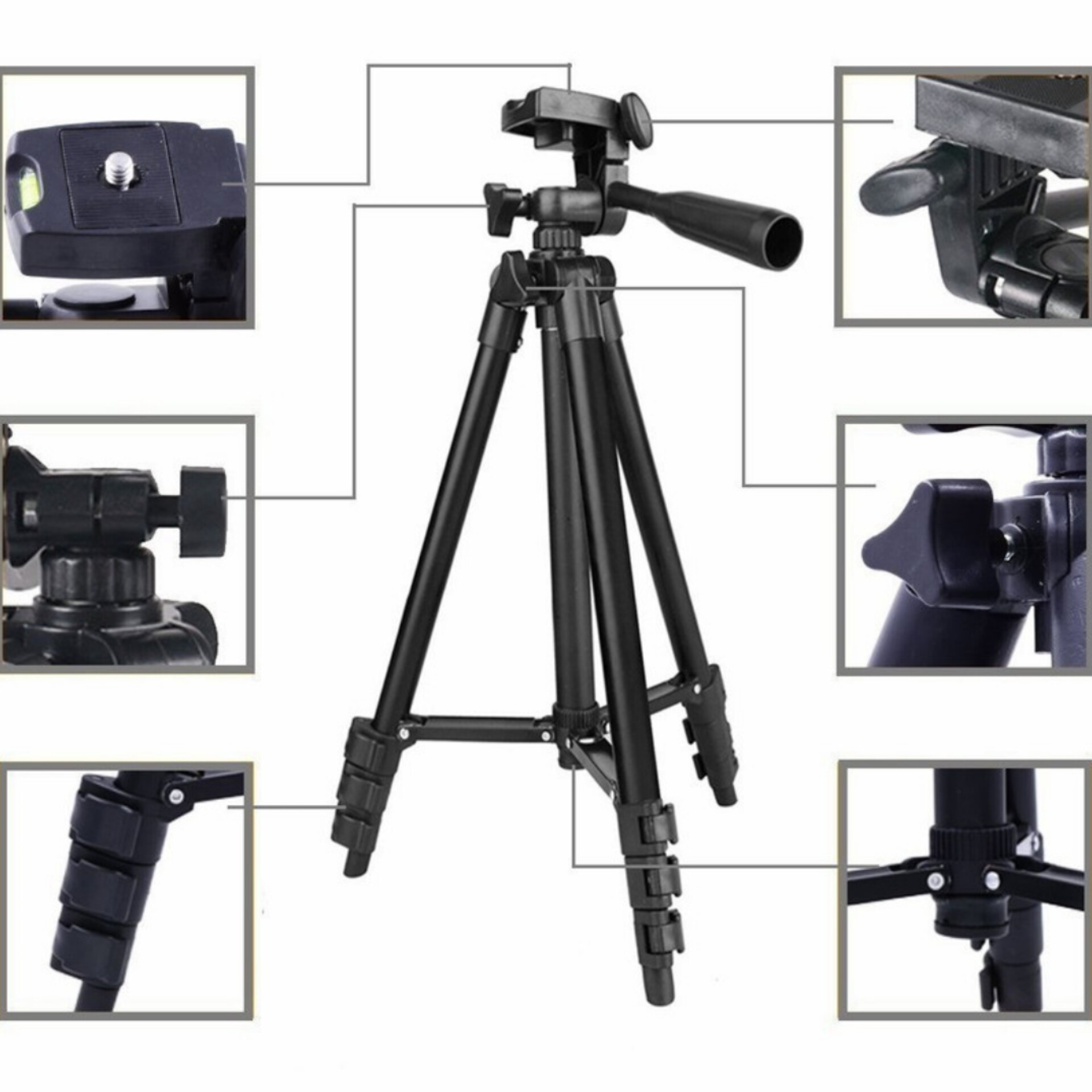 پایه نگهدارنده گوشی 3120 و 3110 تریپاد tripod(سه پایه نگهدارنده گوشی موبایل فیلم برداری عکاسی همسفر منوپاد طرح و مدل)