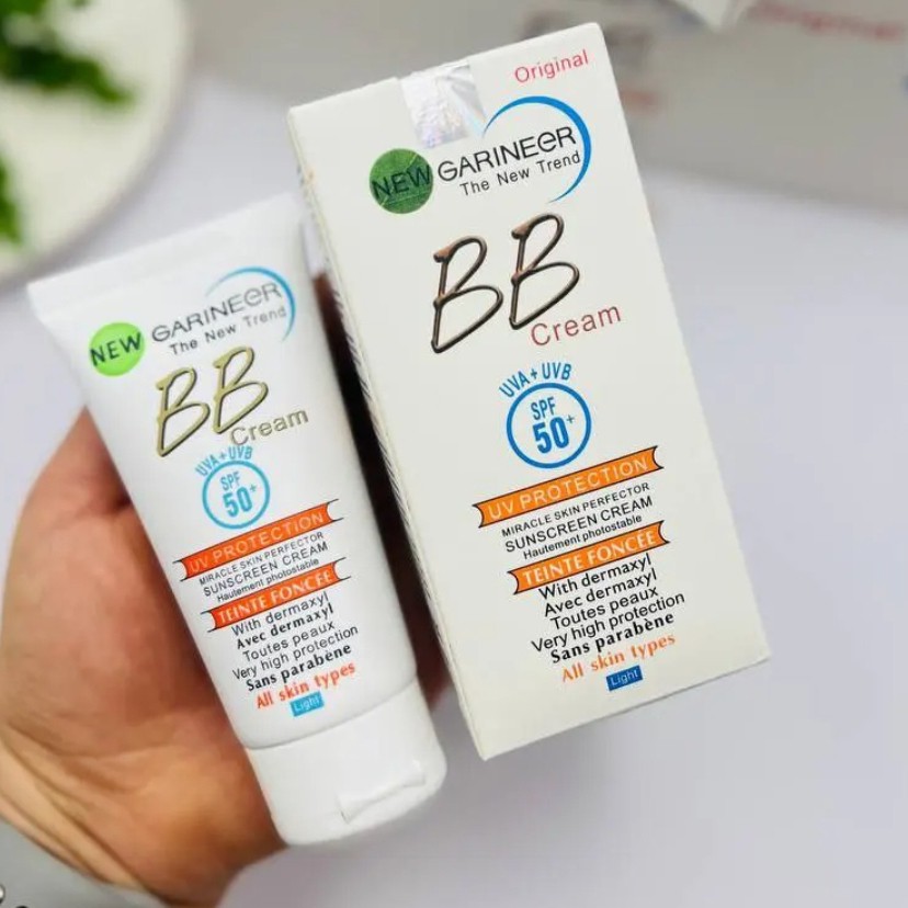 کرم ضدآفتاب گارنیر بی بی اصلی GARINEeR bb گارنیر spf50 ضدآفتاب