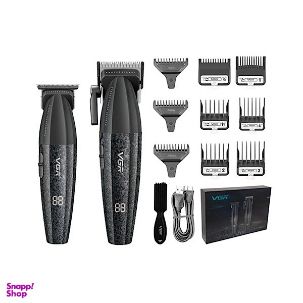 ست ماشین اصلاح دوقلو وی جی آر مدل VGR V-640