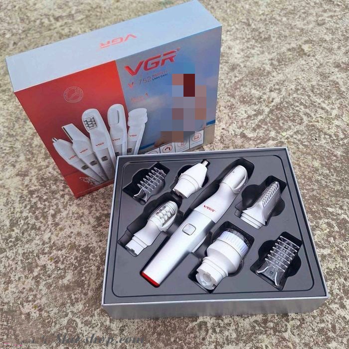 ست اپیلاتور 5 کاره وی جی آر مدل V-752 مناسب اصلاح بدن
