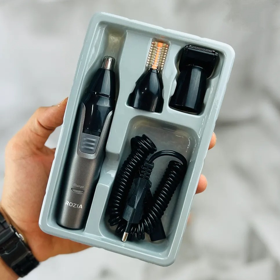 موزن گوش بینی و ابرو سه کاره روزیا مدل Rozia HD107 Ear Nose and Eyebrow Trimmer