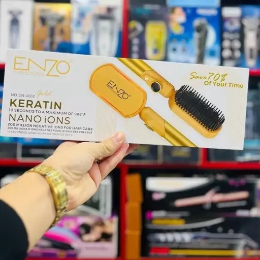 برس حرارتی یون دار مارک انزو اصل ایتالیا دیجیتالی کیفیت عالی