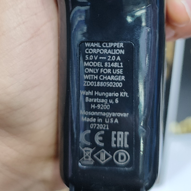 ماشین اصلاح حرفه ای USA سفارش اروپا مجیک کلیپ گولد اصلی روی تیغه USA و WaHl حک شده