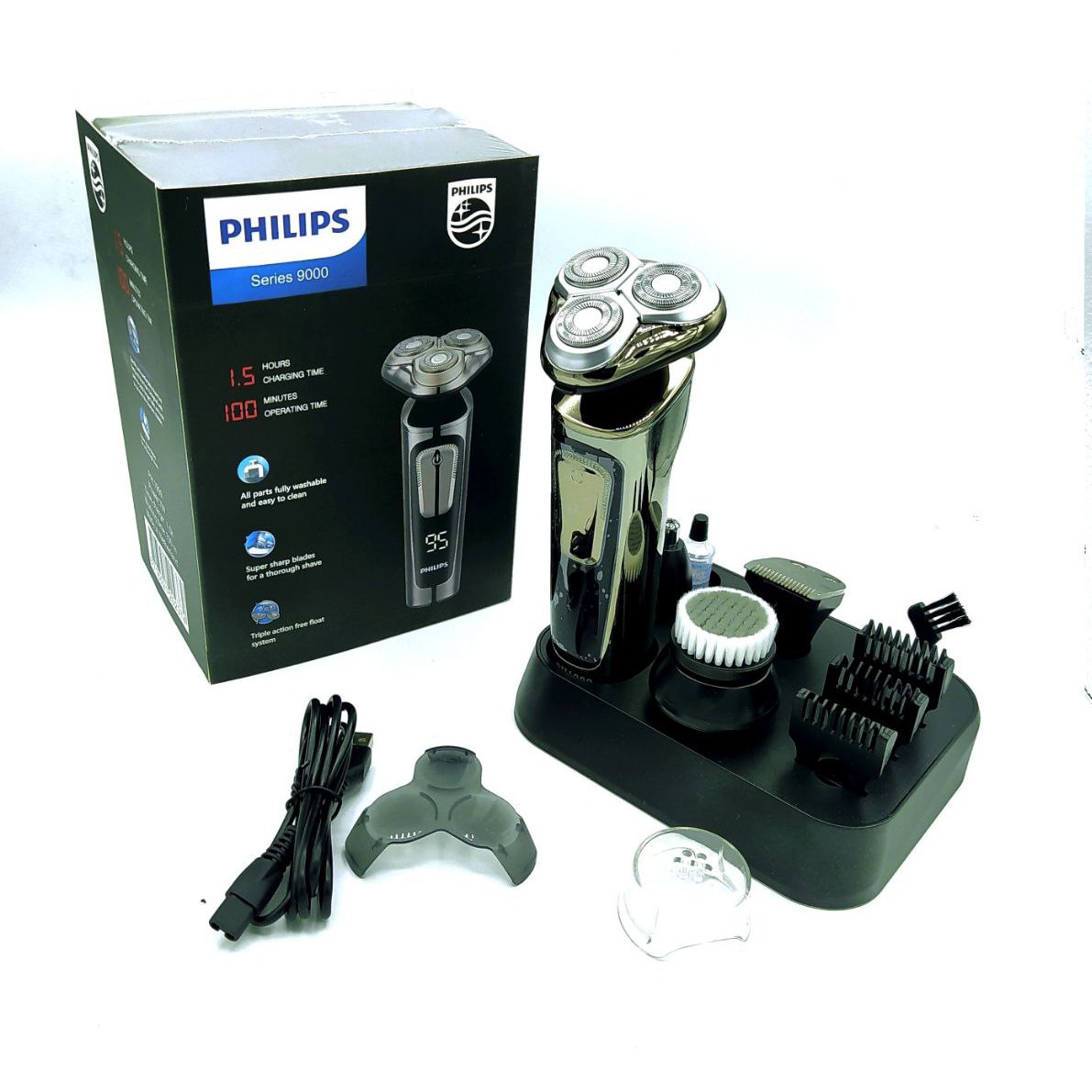 ریش تراش هوشمند فیلیپس سری 9000 مدل PH-1909 دارای تیغه های تیتانیومی بسیار با کیفیت تخفیف ویژه تا 13 فروردین بجنبید