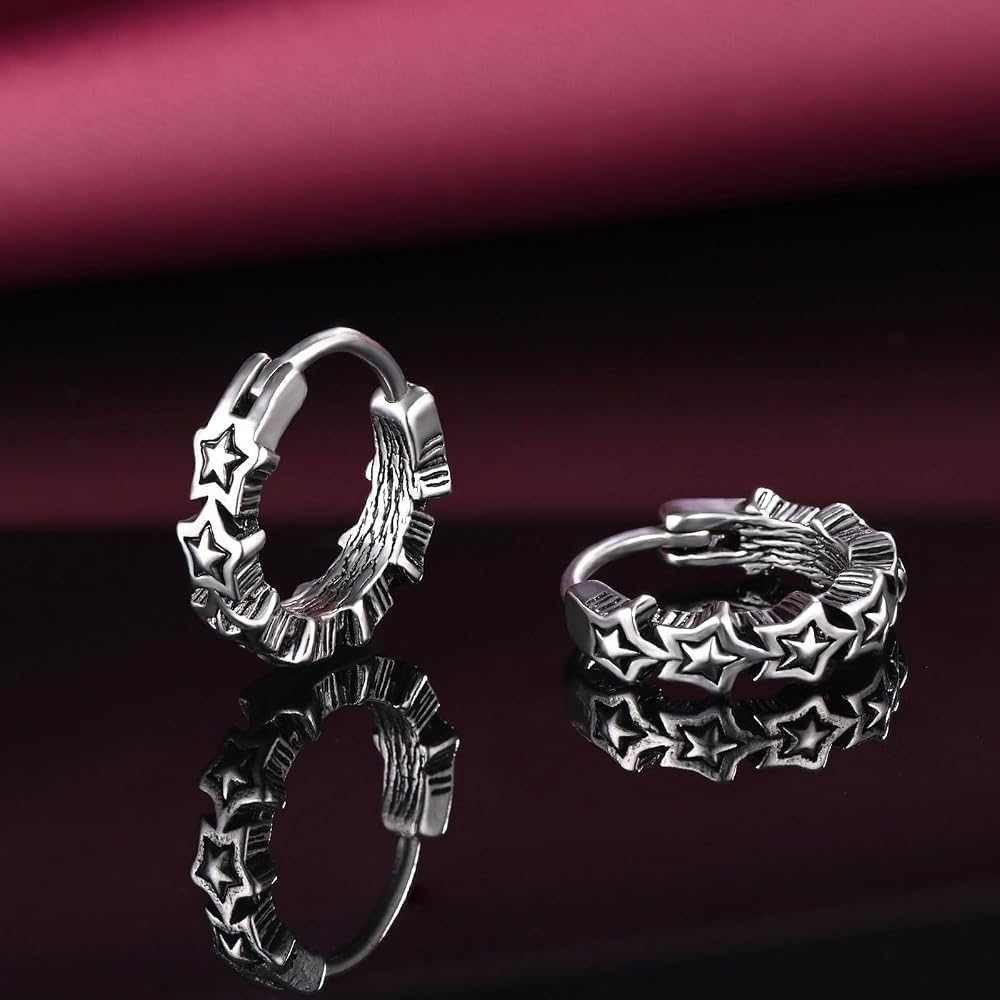 پیرسینگ گوش حلقه ای ستاره اسپرت