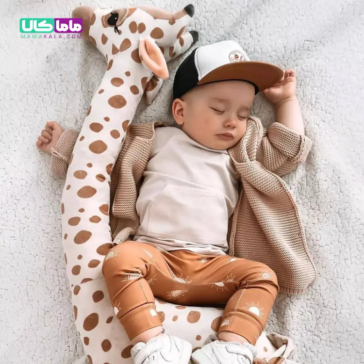 عروسک زرافه سافاری 120 سانتیمتری