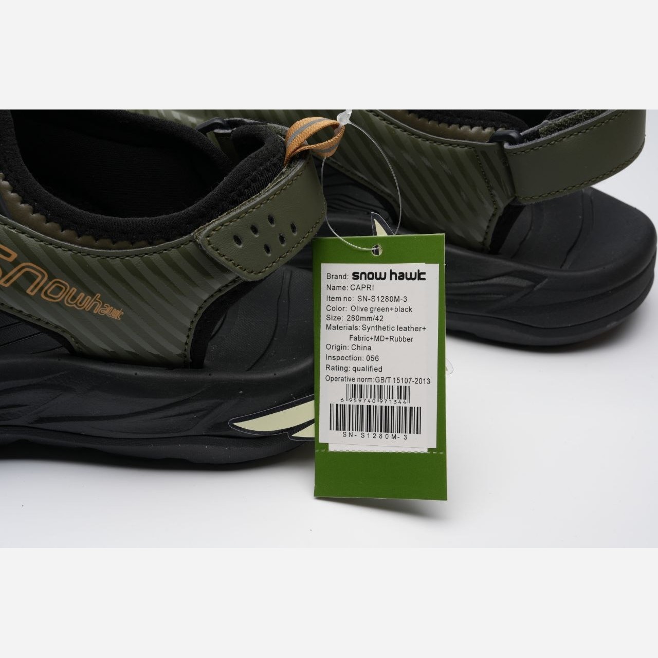 صندل طبی مردانه اسنوهاک مدل Capri کد SN-S1280m