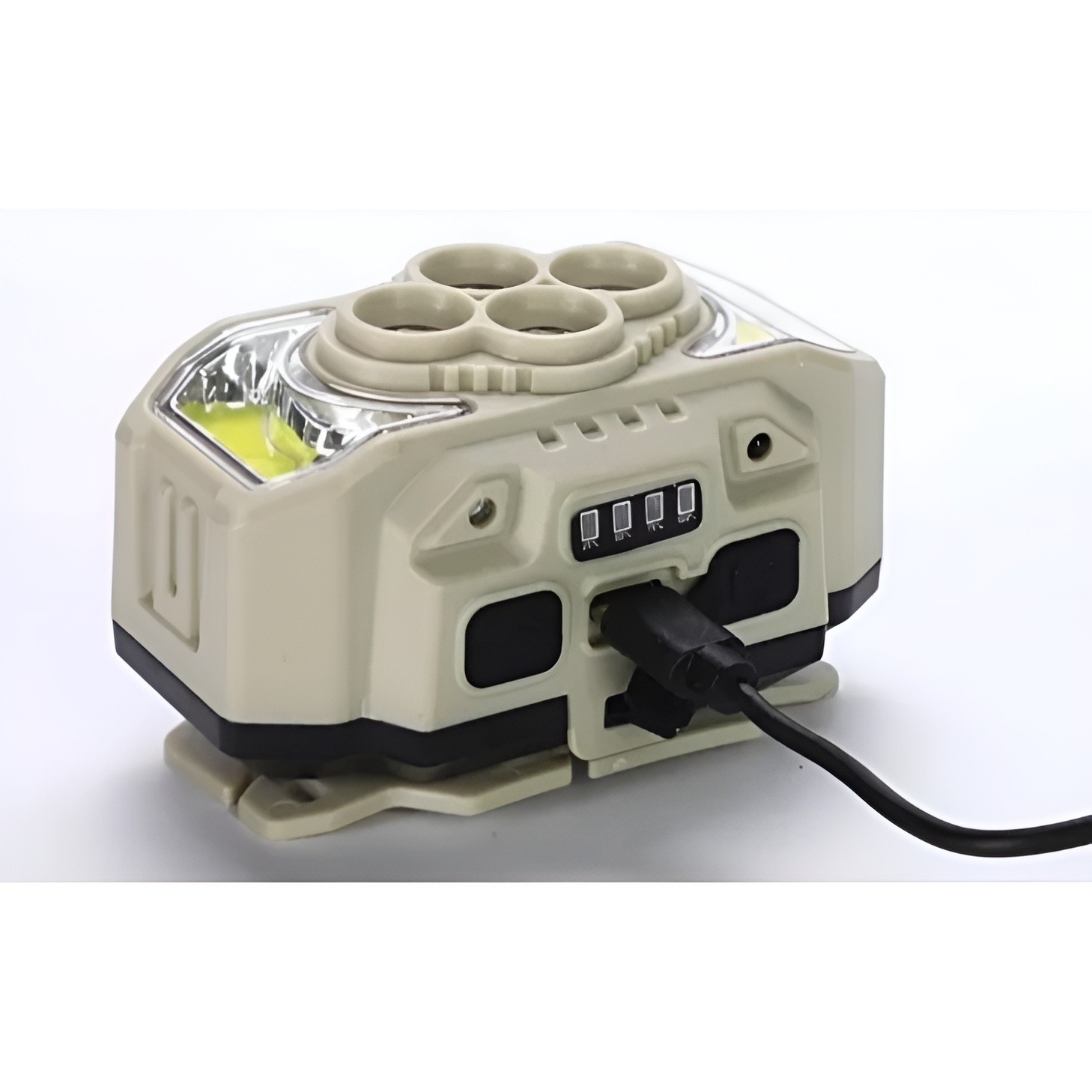 چراغ قوه پیشانی بند اورجینال سنسور دار و هدلایت شارژی وارداتی