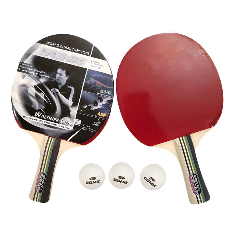 راکت پینگ پنگ دونیک جفتی وارداتی اورجینال با 3 عدد توپ (ارسال رایگان و خرید قسطی)