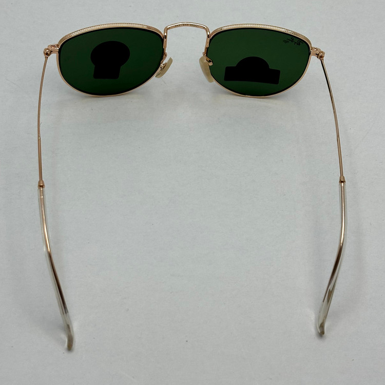 عینک آفتابی ریبن rayban شیشه سنگ سبز طلایی کد rb 3958 - فول پک (ارسال رایگان)