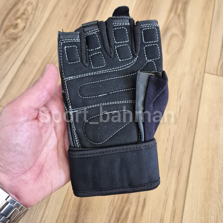 دستکش بدنسازی چرم گوریلا