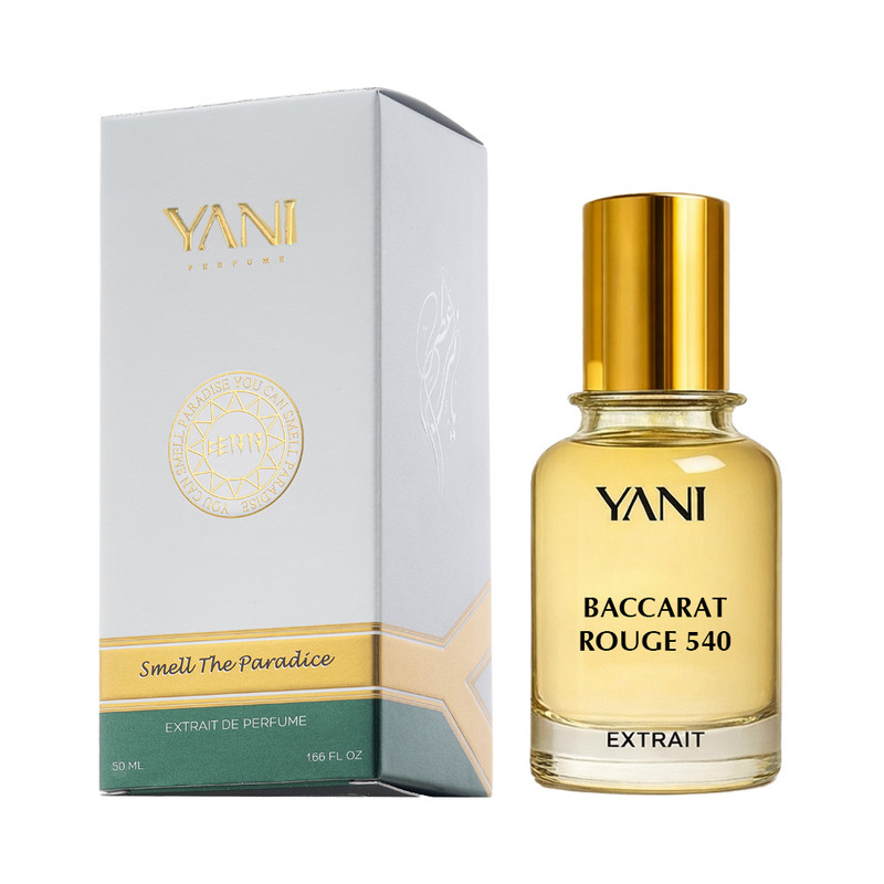 عطر باکارات رژ 540 با رایحه گرم حجم 50 میلی لیتر از برند عطریانی